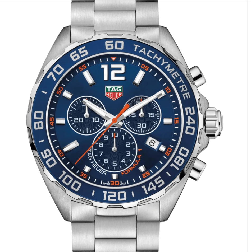 TAG HEUER Formula 1 Chronoghraph 43mm Blue Dial Stainless Steel (CAZ1014.BA0842)