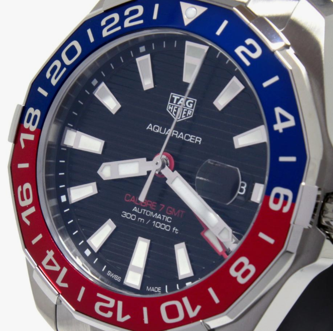TAG Heuer Aquaracer Calibre 7 GMT-Divers Collection (WAY201F.BA0927)