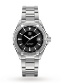 TAG Heuer Aquaracer Quartz Black Stainless Steel Watch (WAY1110.BA0928)